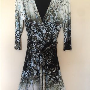 White House Black Market faux wrap dress